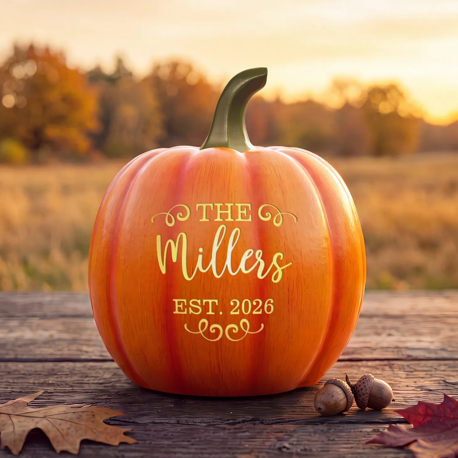 Light-Up Established Pumpkin