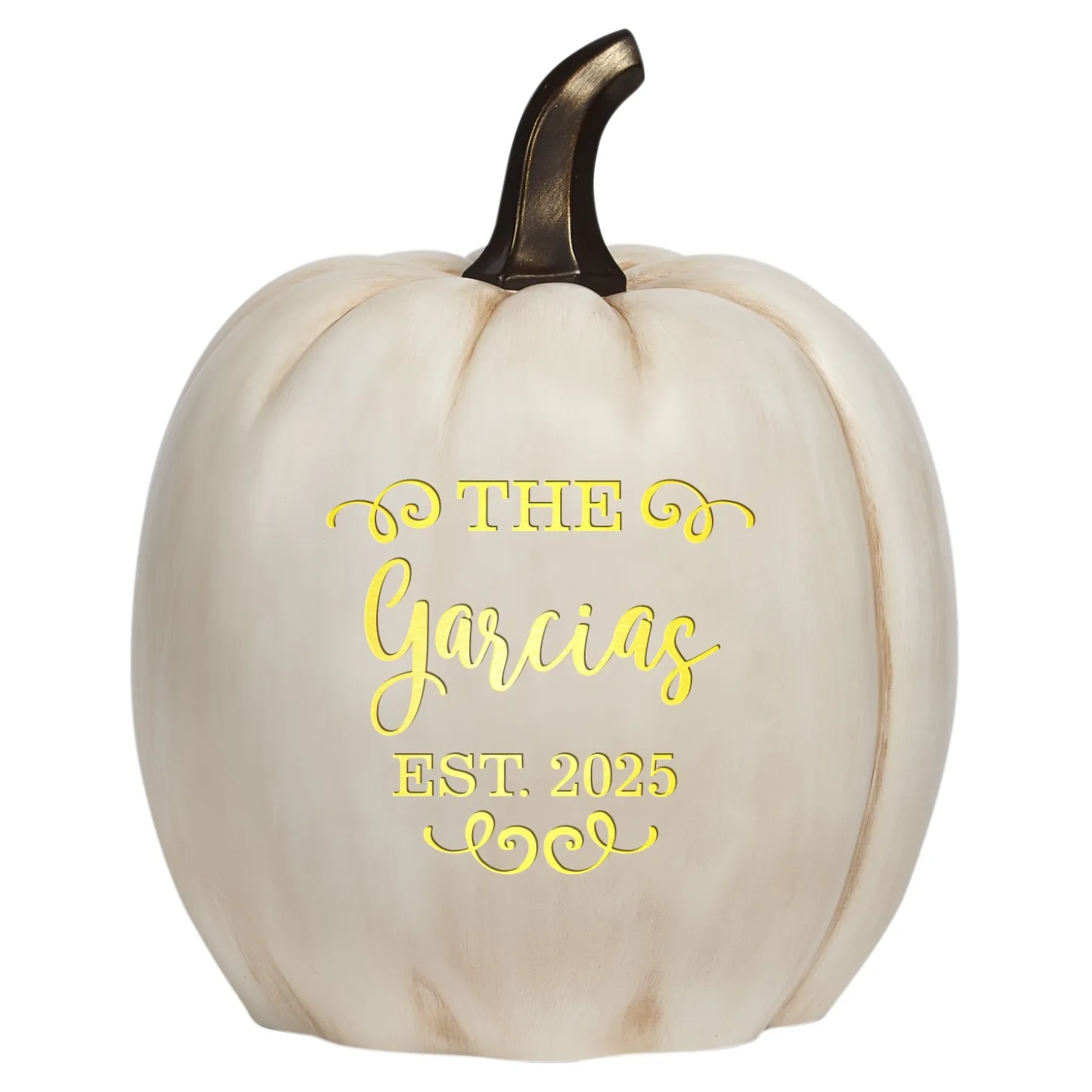 Light-Up Established Pumpkin