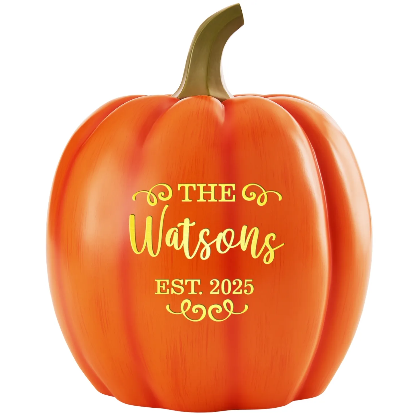 Light-Up Established Pumpkin