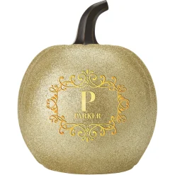 Light-Up Family Name Pumpkin