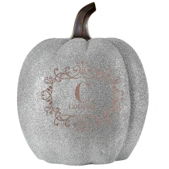 Light-Up Family Name Pumpkin