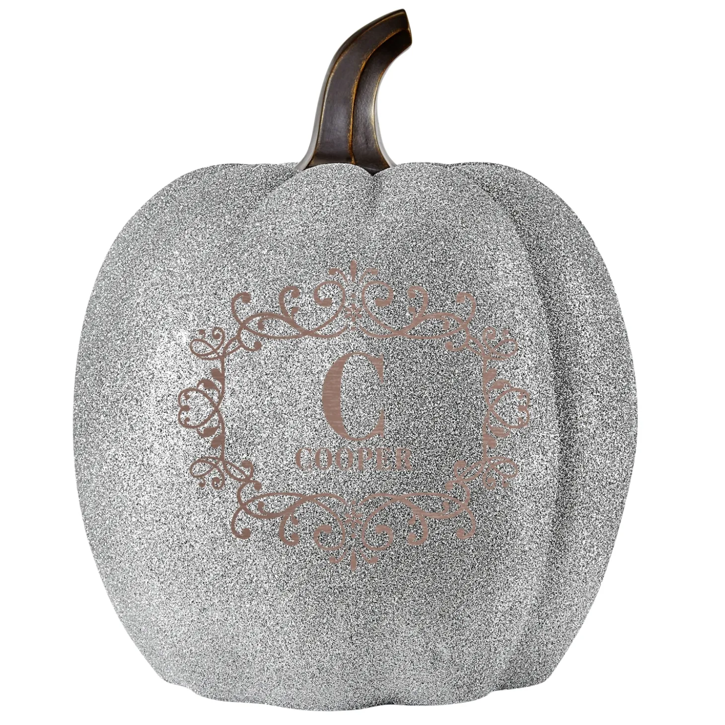 Light-Up Family Name Pumpkin