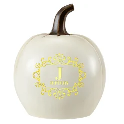 Light-Up Family Name Pumpkin