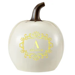 Light-Up Family Name Pumpkin