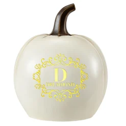 Light-Up Family Name Pumpkin