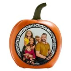 Light-Up Frightful Frame Pumpkin Collection