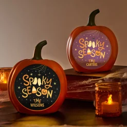 Light-Up Spooky Season Pumpkin