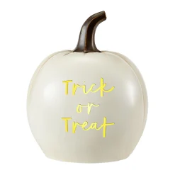Light-Up Text Pumpkin