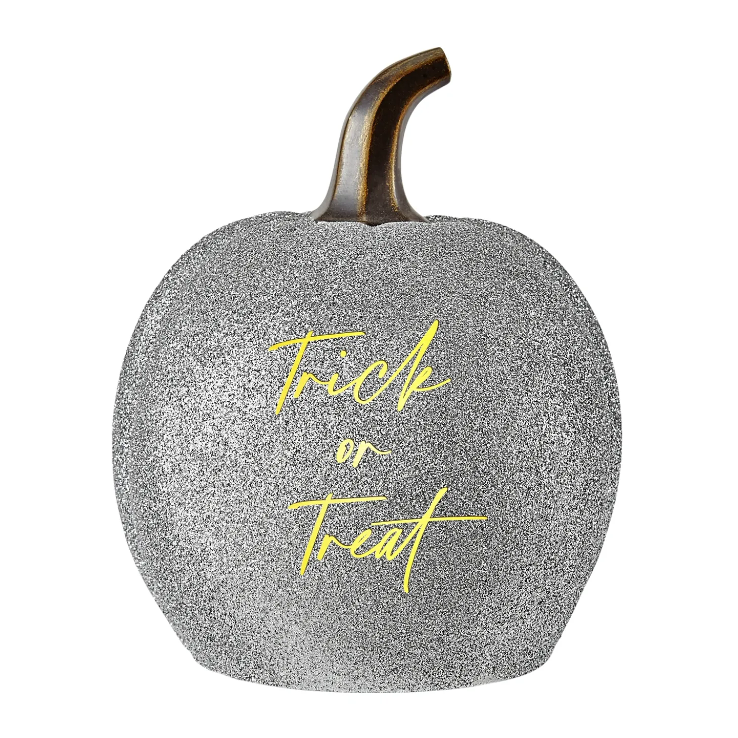 Light-Up Text Pumpkin