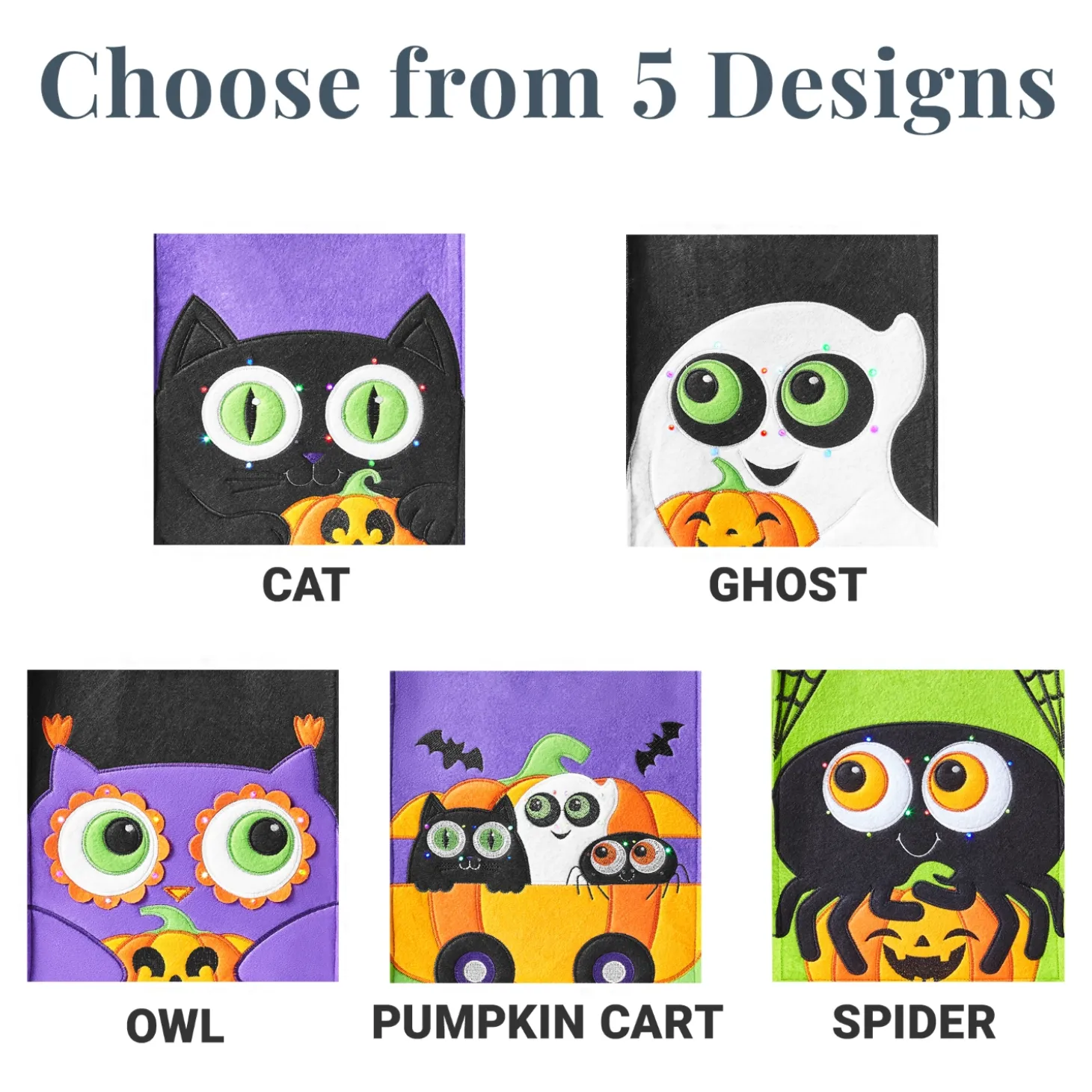 Light-Up Trick or Treat Bags
