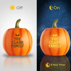 Light-Up Trick or Treat Pumpkin Set