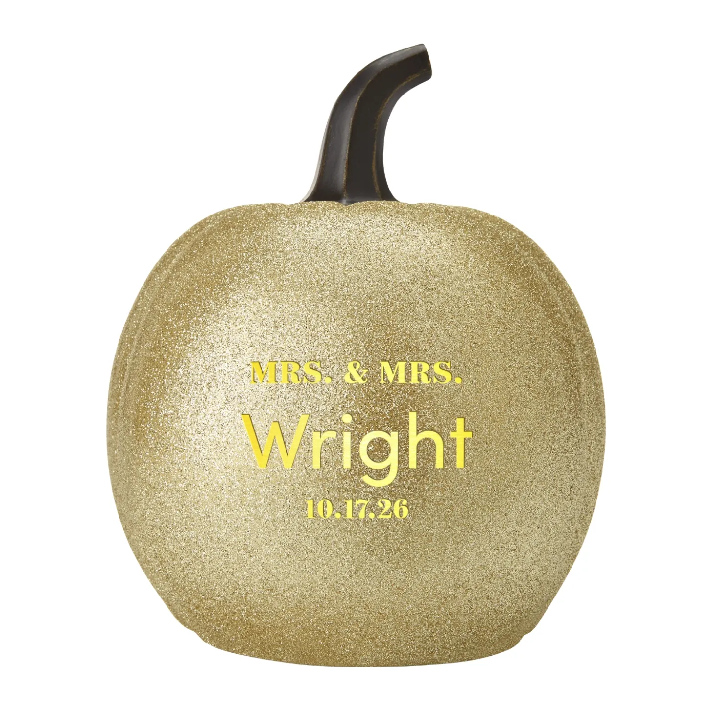 Light-Up Wedding Couple Pumpkin Collection