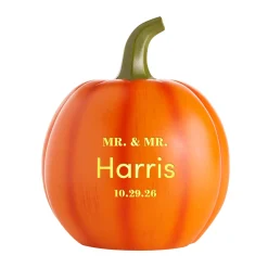 Light-Up Wedding Couple Pumpkin Collection