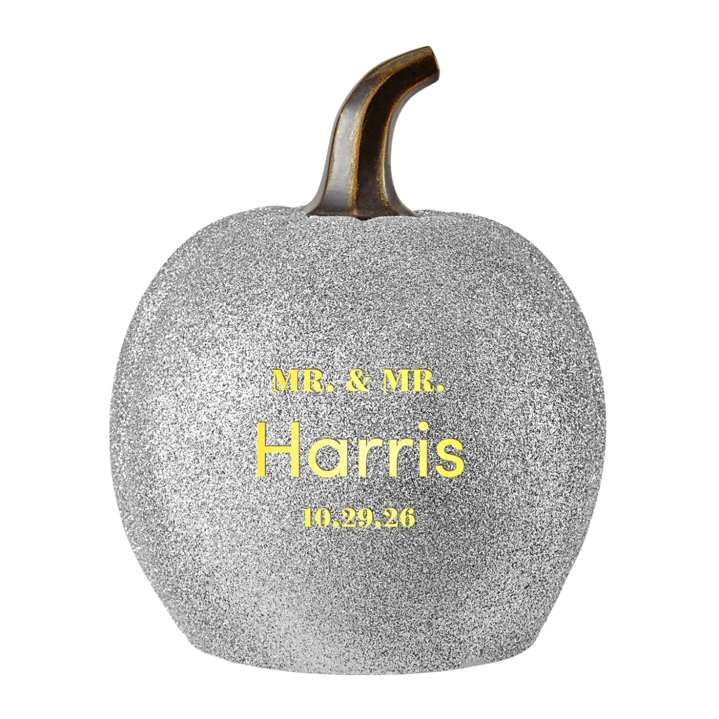 Light-Up Wedding Couple Pumpkin Collection