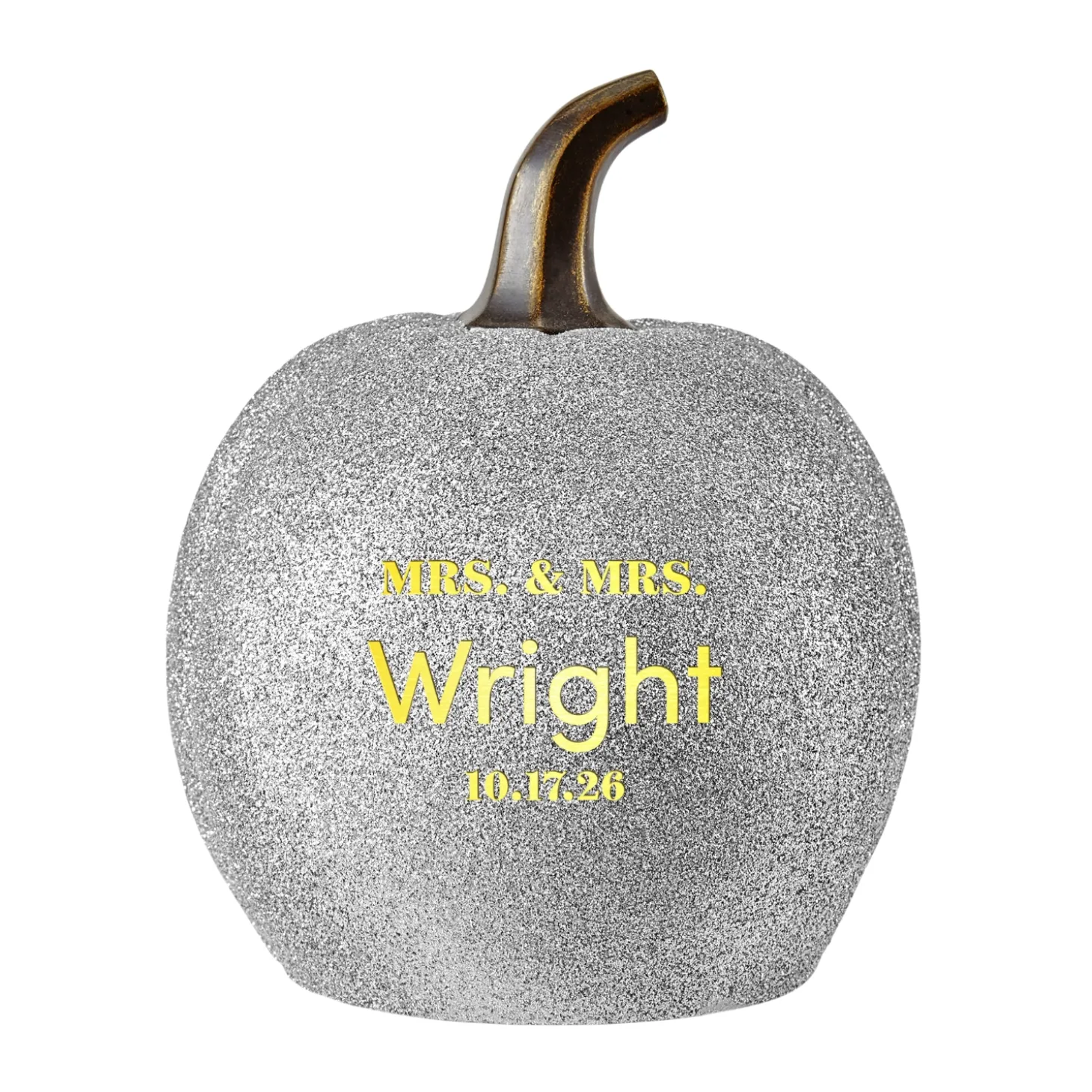 Light-Up Wedding Couple Pumpkin Collection