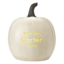 Light-Up Wedding Couple Pumpkin Collection