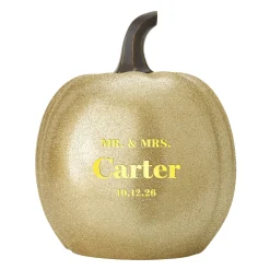 Light-Up Wedding Couple Pumpkin Collection