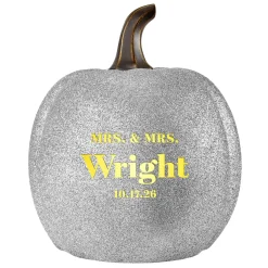 Light-Up Wedding Couple Pumpkin Collection