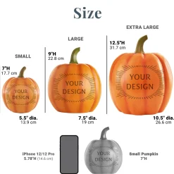 Light-Up Wedding Couple Pumpkin Collection