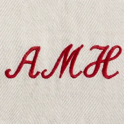 Lightweight Embroidered Throw