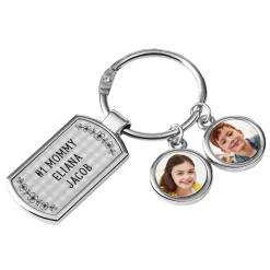 Little Blessings Photo Keychain