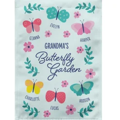 Little Butterflies Garden Flag