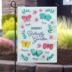 Little Butterflies Garden Flag