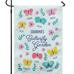 Little Butterflies Garden Flag