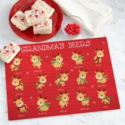 Little Deers Glass Cutting Board