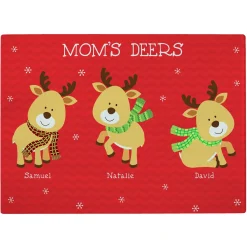 Little Deers Glass Cutting Board