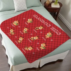 Little Deers Plush Blanket