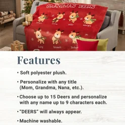 Little Deers Plush Blanket