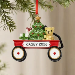 Little Red Wagon Ornament