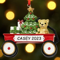 Little Red Wagon Ornament