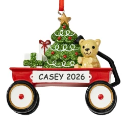 Little Red Wagon Ornament