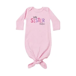 Little Sibling Baby Knotted Gown