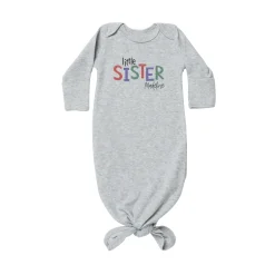 Little Sibling Baby Knotted Gown