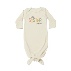 Little Sibling Baby Knotted Gown