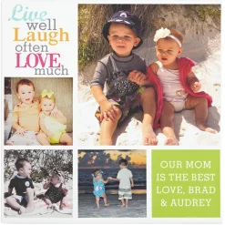 Live Laugh Love Photo Canvas