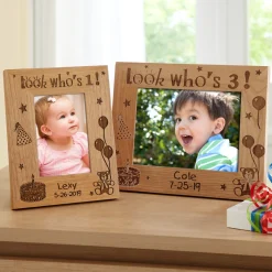 Look Who's... Birthday Frame