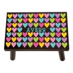 Lots Of Hearts Step Stool