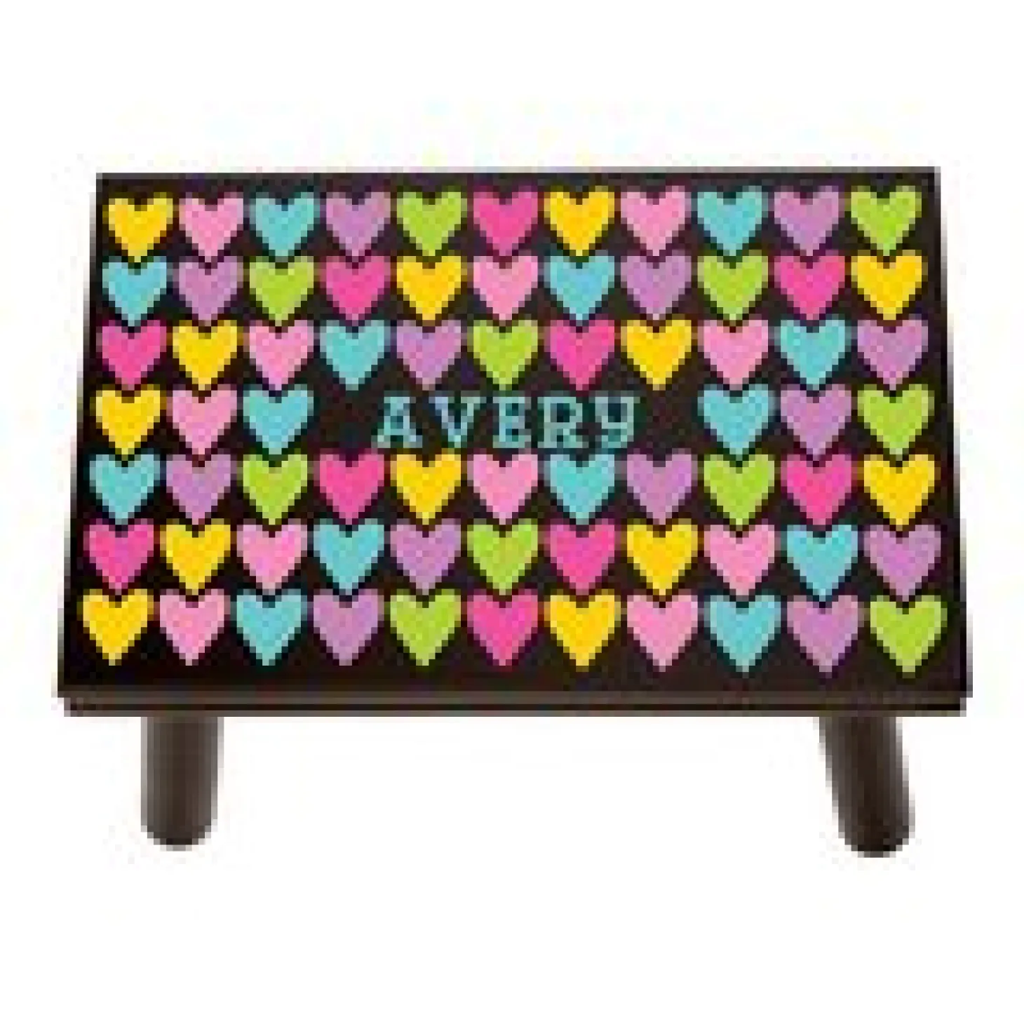 Lots Of Hearts Step Stool