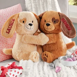 Lots Of Love Hugging Puppies