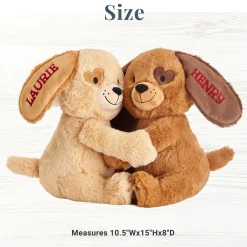 Lots Of Love Hugging Puppies