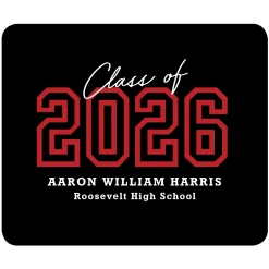 Loud and Proud Graduation Year Mouse Pad