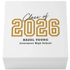 Loud and Proud Graduation Year Keepsake Box