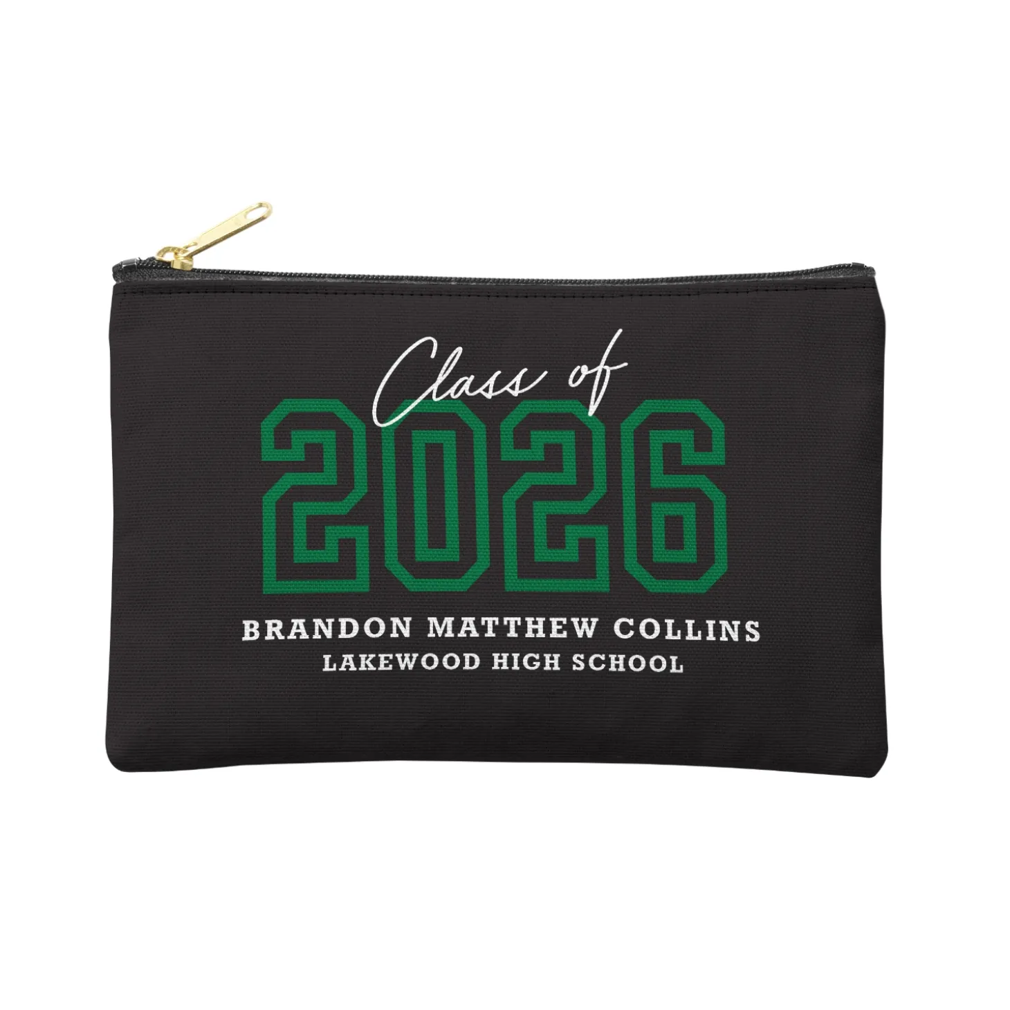 Loud and Proud Graduation Year Zipper Pouch