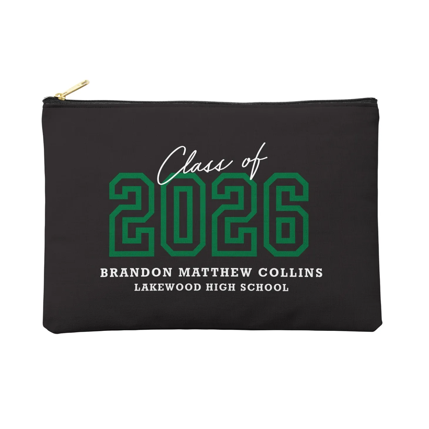 Loud and Proud Graduation Year Zipper Pouch