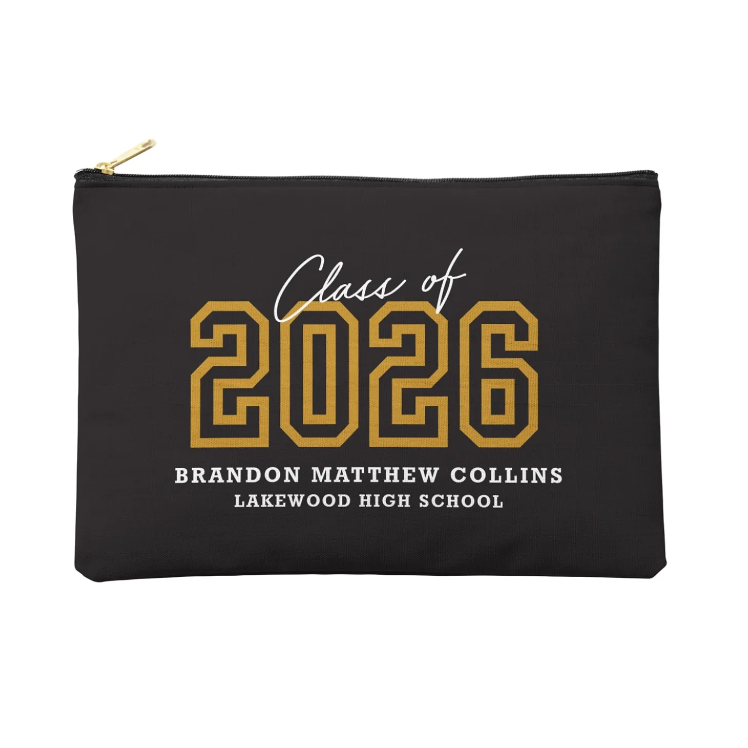 Loud and Proud Graduation Year Zipper Pouch