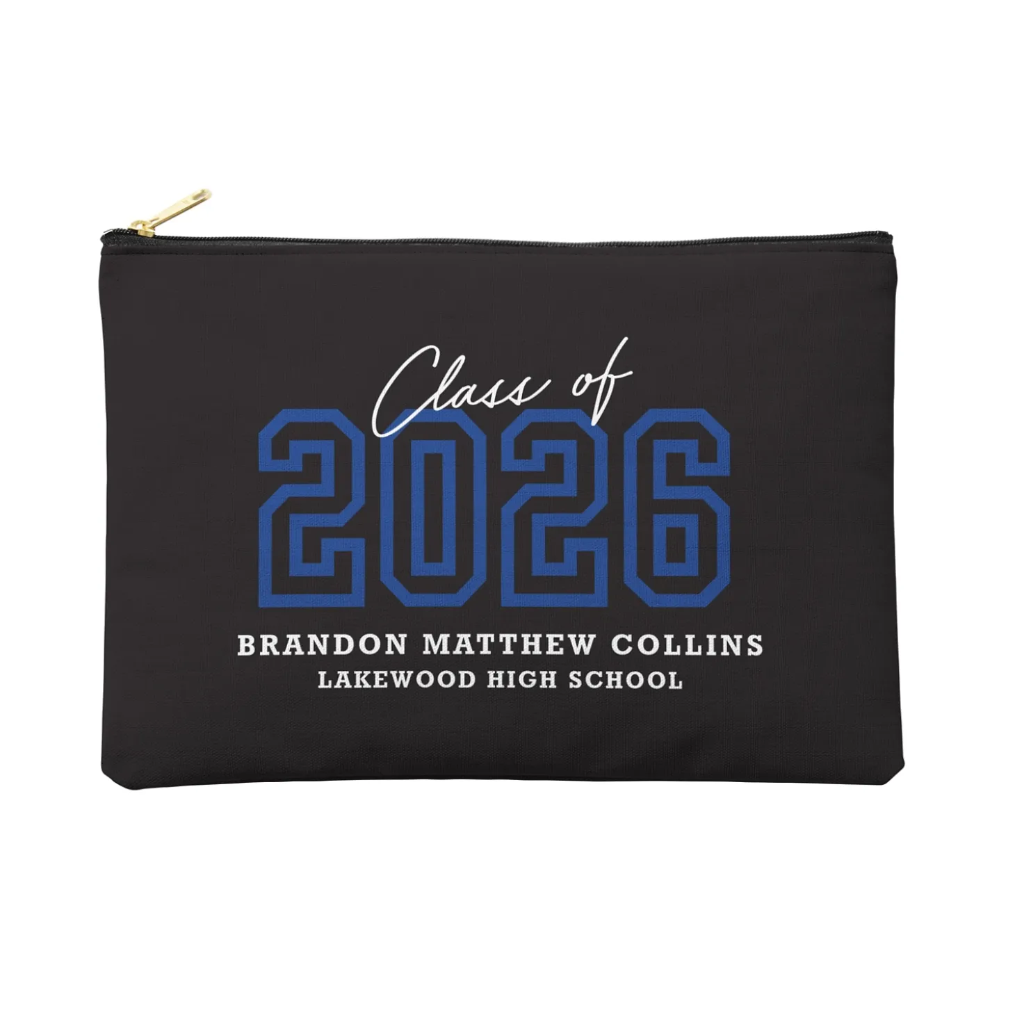 Loud and Proud Graduation Year Zipper Pouch